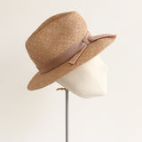 "Straw Trilby" Vintage 1960's Liberty Straw Trilby