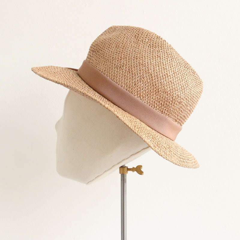 "Straw Trilby" Vintage 1960's Liberty Straw Trilby